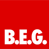 B. E. G. B.E.G. Brück Electronic GmbH Logo