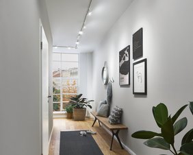 Schienensysteme sind immer dann eine gute Lösung, wenn sich Stromanschlüsse nicht an der richtigen Stelle befinden.