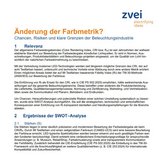 Positionspapier des ZVEI zur Änderung der Farbmetric