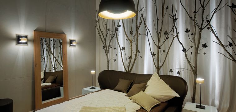 lichtkonzept schlafzimmer, schlafzimmer - privathaus: licht, Design ideen
