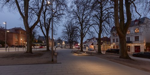 Praxisbeispiele zur Straßensanierung (Foto: licht.de/WE-EF, Fotografie: Frieder Blickle)