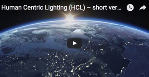 Video Human Centric Lighting (HCL)